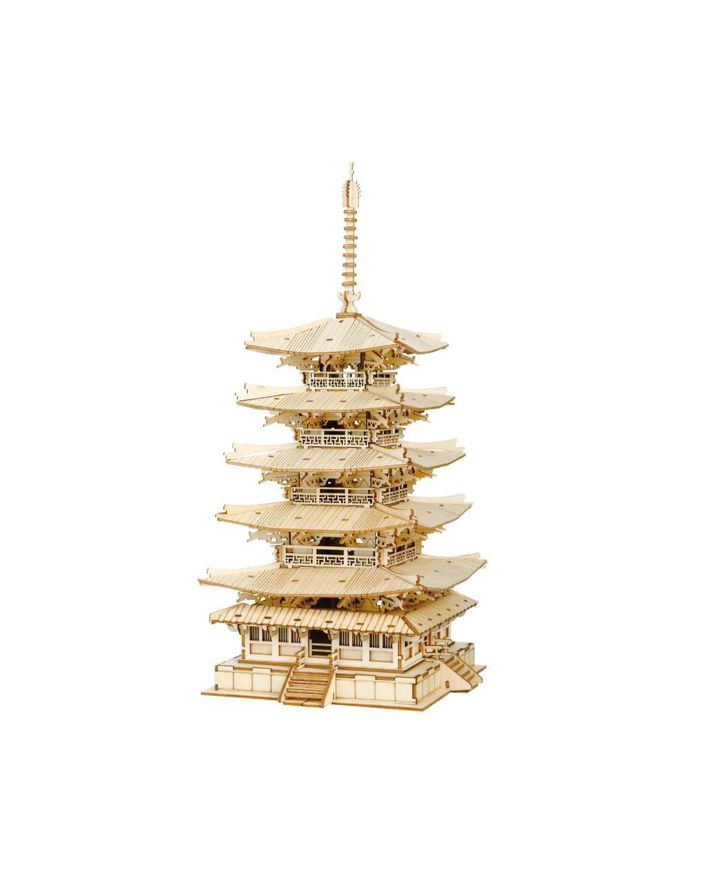 Rolife Modern 3D Wooden Puzzle - Five-storied Pagoda TGN02