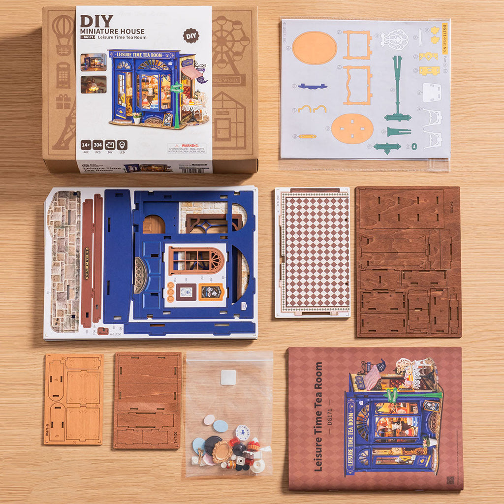 Rolife DIY Miniature House - Leisure Time Tea Room  DG171
