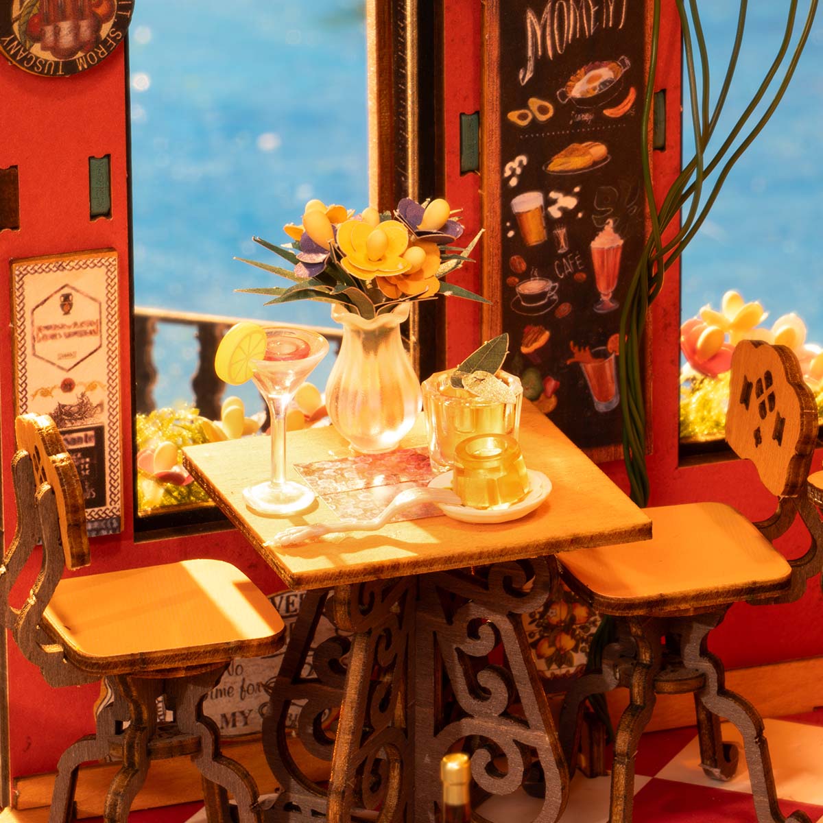 Rolife DIY Miniature House - Cheers Bar & Dining  DG173