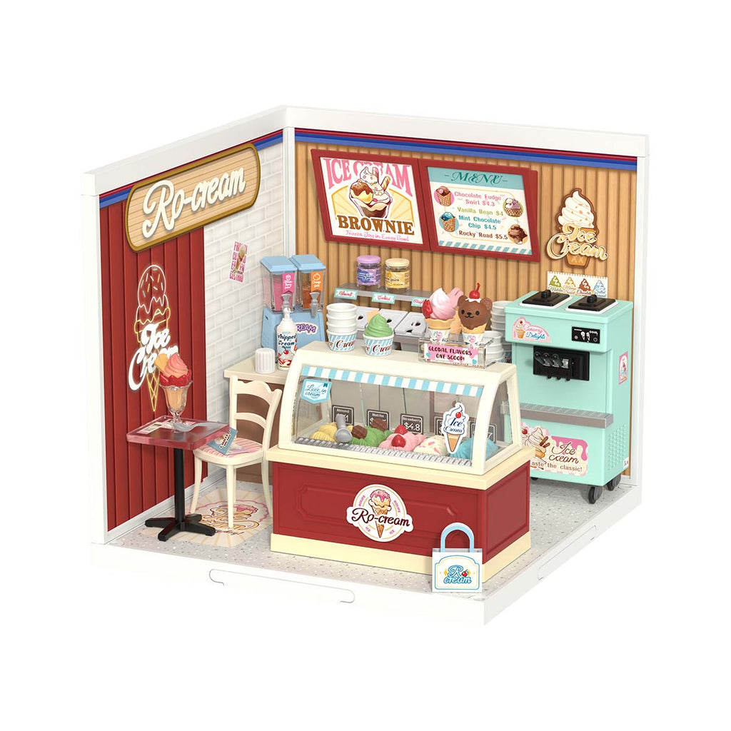 Rolife Flavorful Ice Cream Super Creator Miniature House DW018B