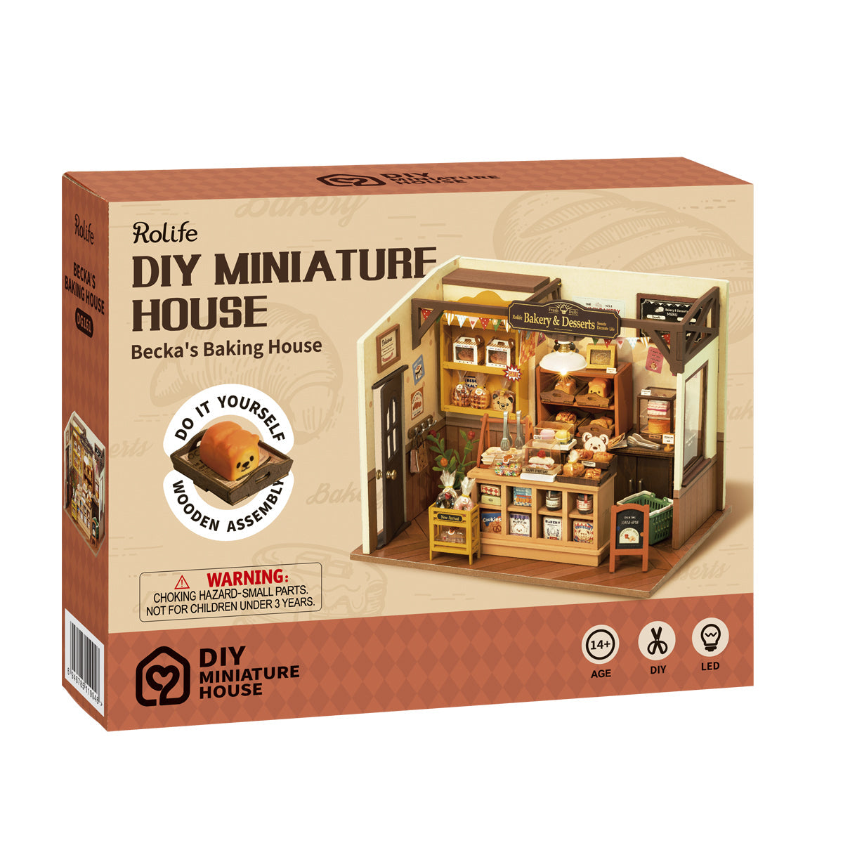 Rolife DIY Miniature House - Becka's Baking House DG161