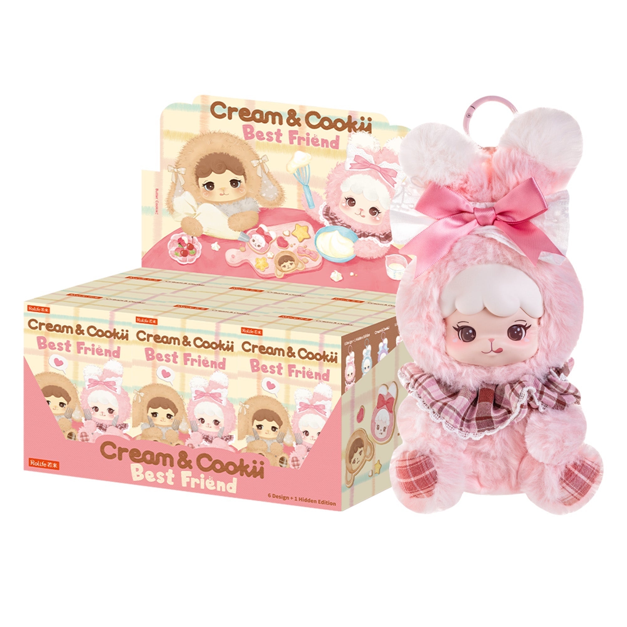 Rolife Cream & Cookii Bunny Best Friend Surprise Plush Pendant MBAXX
