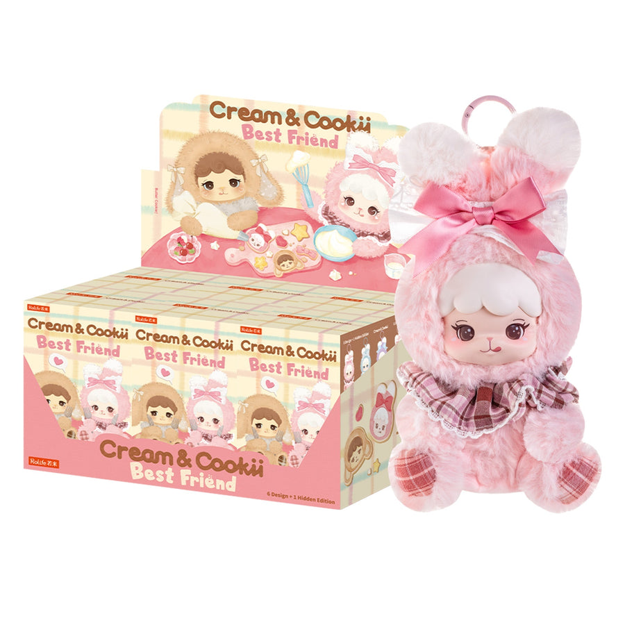 Rolife Cream & Cookii Bunny Best Friend Surprise Plush Pendant MBAXX