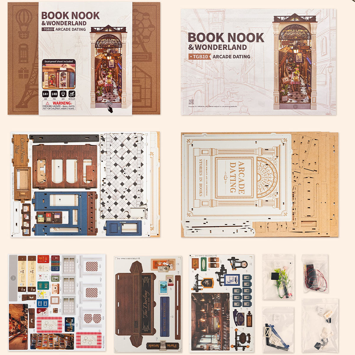 Rolife DIY Book Nook Kit - Arcade Dating TGB10