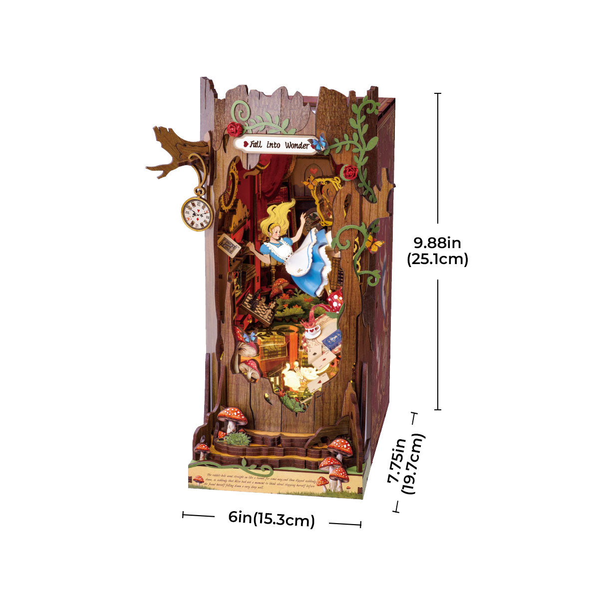 Rolife DIY Book Nook Kit - Fall into Wonder TGB12