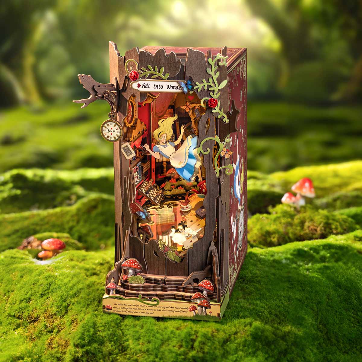 Rolife DIY Book Nook Kit - Fall into Wonder TGB12