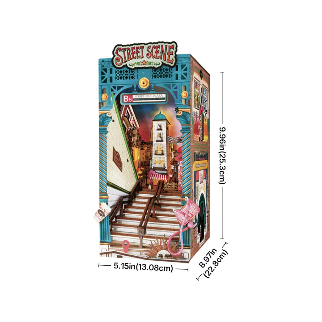 Rolife DIY Book Nook Kit - Street Scene TGB13